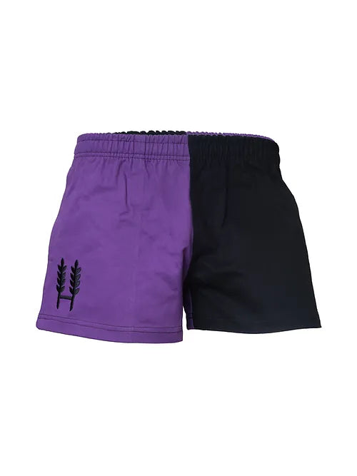 Hexby Purple/Black Harlequin Shorts