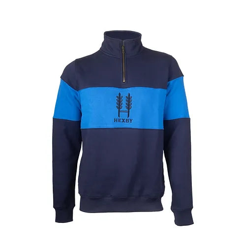 Hexby Classic 1/4 Zip Sweatshirt - Blue