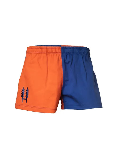 Hexby Orange/Blue Harlequin Shorts