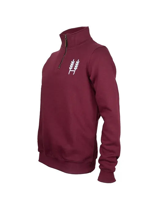 Hexby Original 1/4 Zip Sweatshirt - Rhubarb