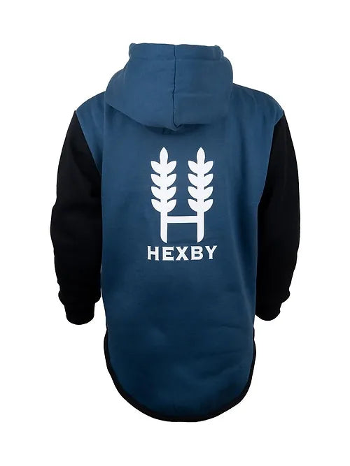 Hexby Kids Mullet Shearing Hoodie - Blue/Yellow