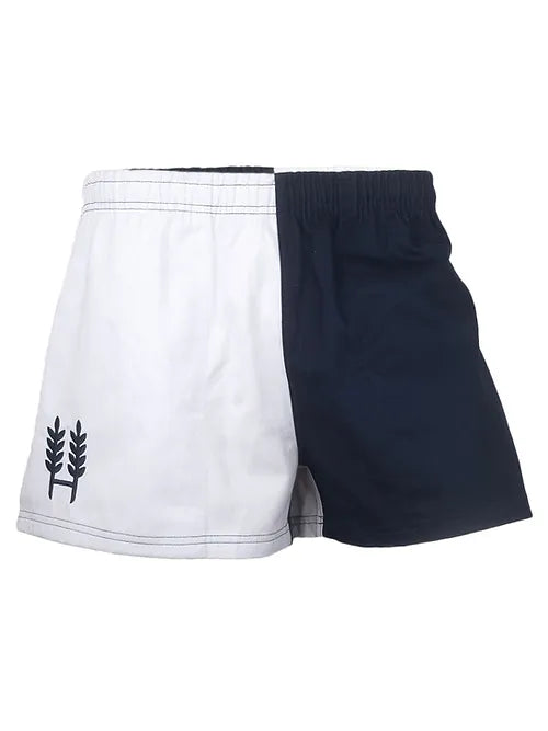 Hexby White/Navy Harlequin Shorts