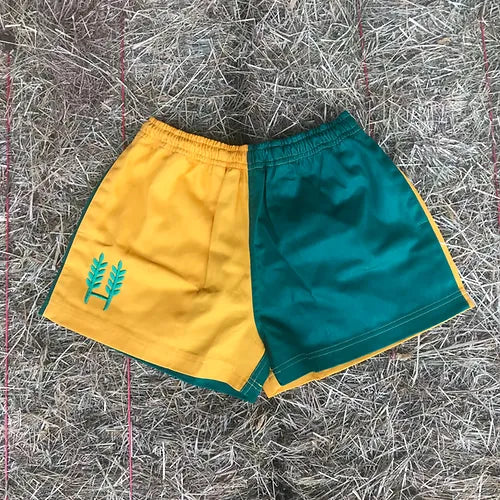 Hexby Yellow/Green Harlequin Shorts