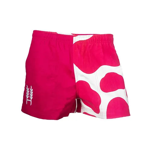 Hexby Pink Holstein Harlequin Shorts