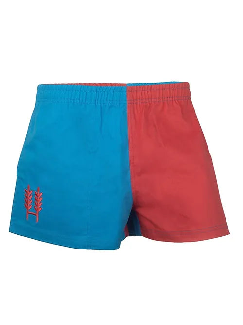 Hexby Blue/Salmon Harlequin Shorts