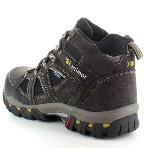 Mens Karrimor Bodmin IV Weathertite Mid Rise Waterproof Hiking Shoes