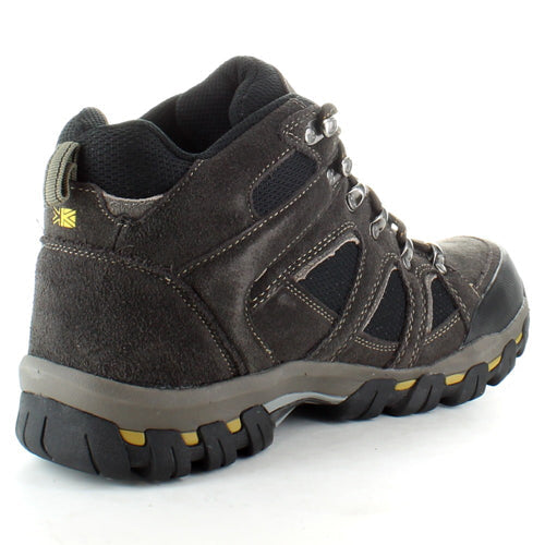 Mens Karrimor Bodmin IV Weathertite Mid Rise Waterproof Hiking Shoes