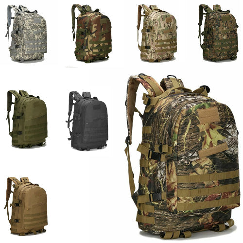 40L 3D Bag - Molle Tactical Backpack