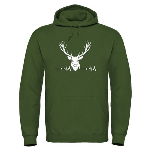 "Stag ECG" Hoodie