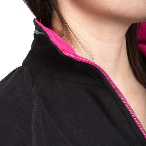 Ladies Trespass Skylar Half Zip Top Fleece Jumper