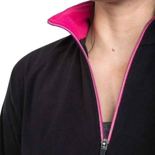 Ladies Trespass Skylar Half Zip Top Fleece Jumper