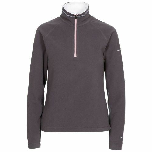 Ladies Trespass Skylar Half Zip Top Fleece Jumper