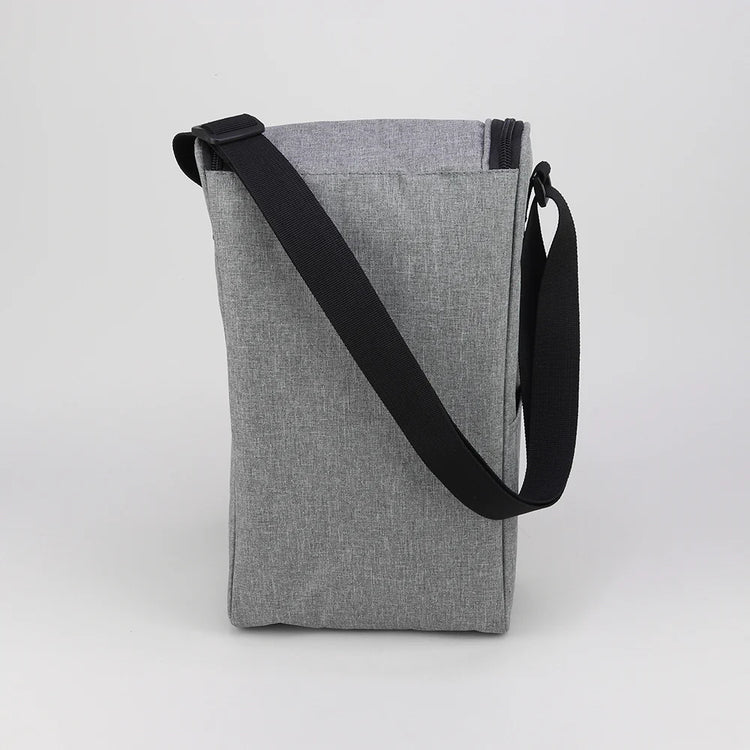 Grey Wine Bottle Cooler Bag