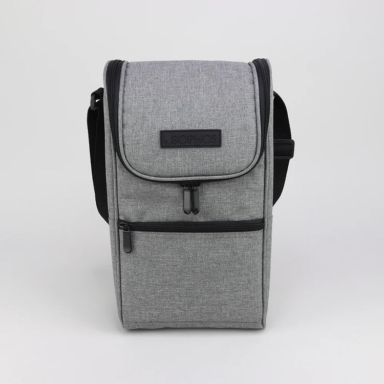 Grey Wine Bottle Cooler Bag