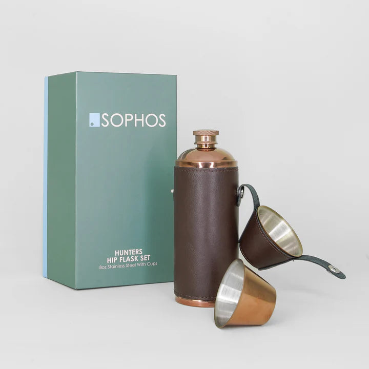 8oz Copper Hunters Flask