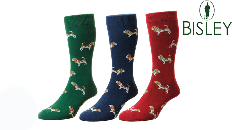 Hounds Socks by Bisley