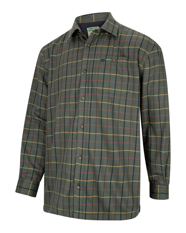 CLEARANCE-Hoggs of Fife Beech Fleece Lined Shirt