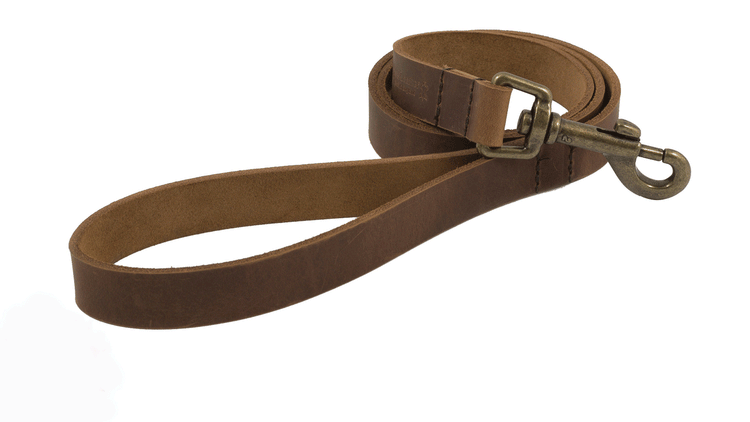 Dog Lead Heritage Leather H1.3m x 19mm