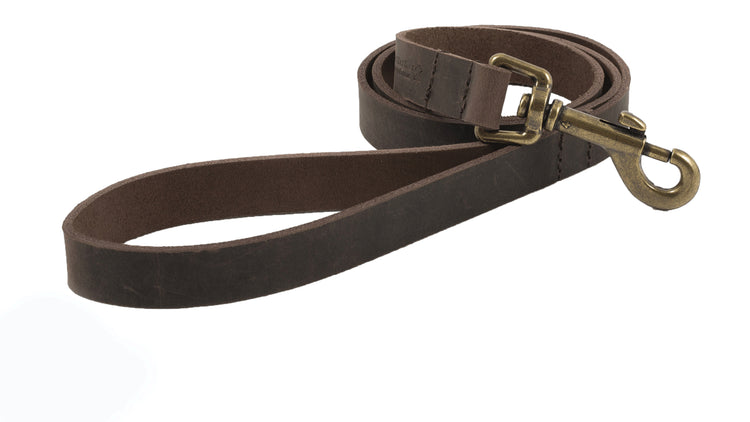 Dog Lead Heritage Leather H1.3m x 19mm