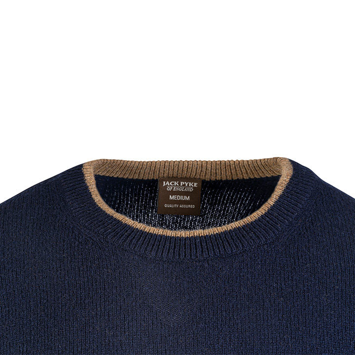 Jack Pyke Ashcombe lambswool crewknit.