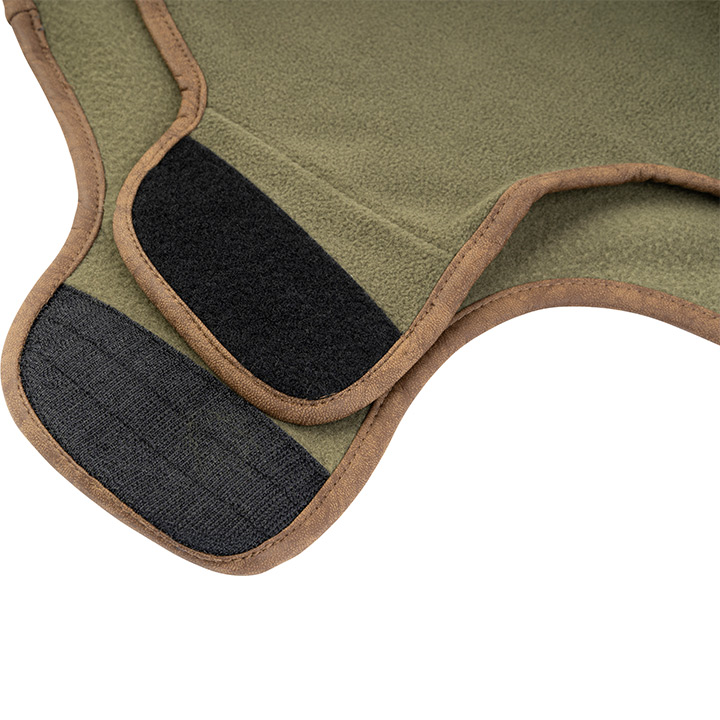 Fleece Dog Coat Light Olive