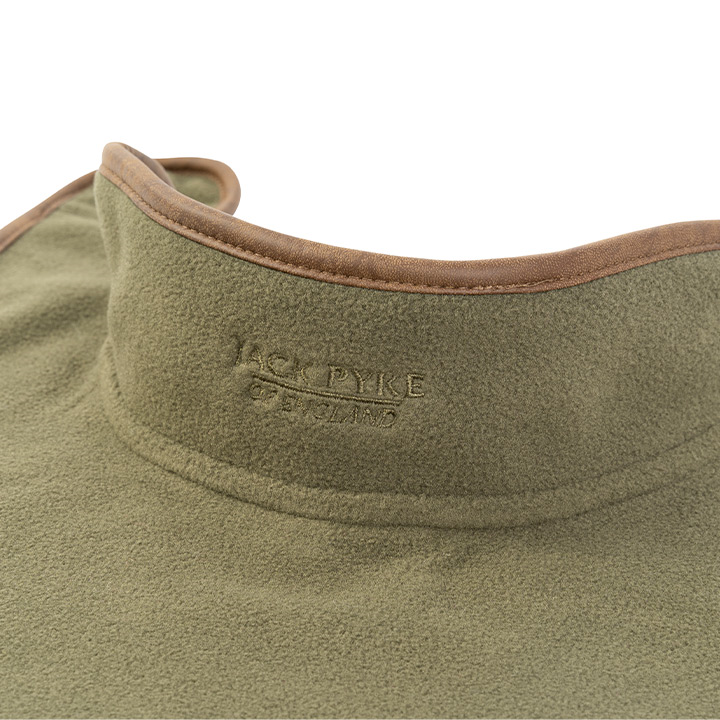 Fleece Dog Coat Light Olive