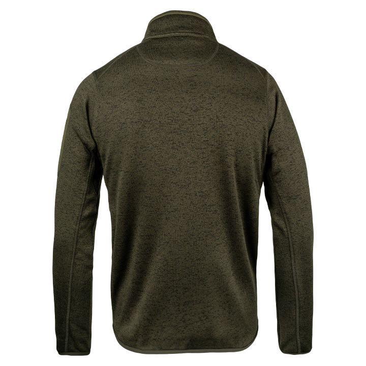 Melange Quarter Zip Fleece Fleck