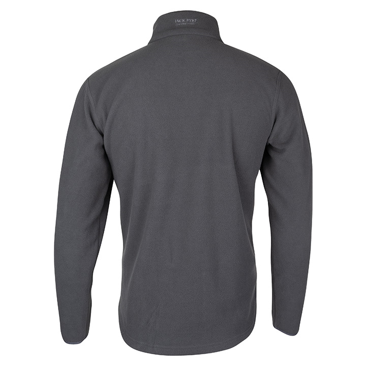 Country Fleece Top Charcoal