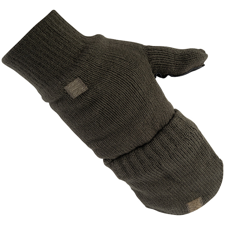 Jack Pyke Suede Palm Shooters Mitts Green.