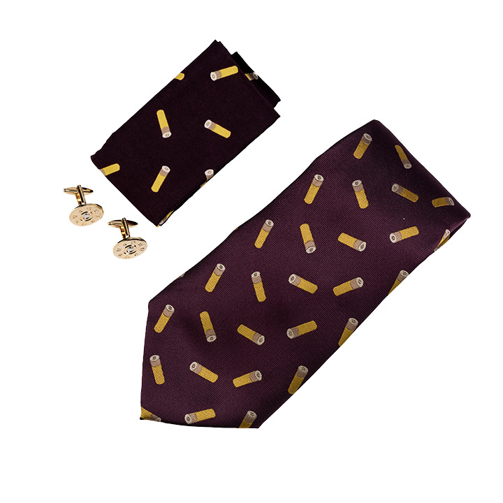 Jack Pyke Tie, Hanky and Cufflinks Gift Set Cartridge.