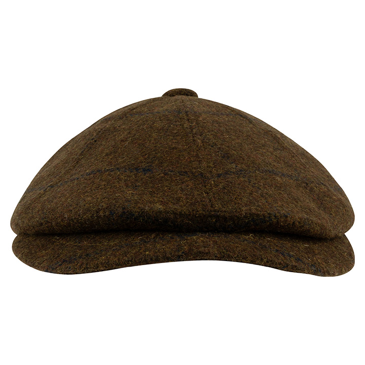 Jack Pyke Newsboy Cap Brown Tweed.