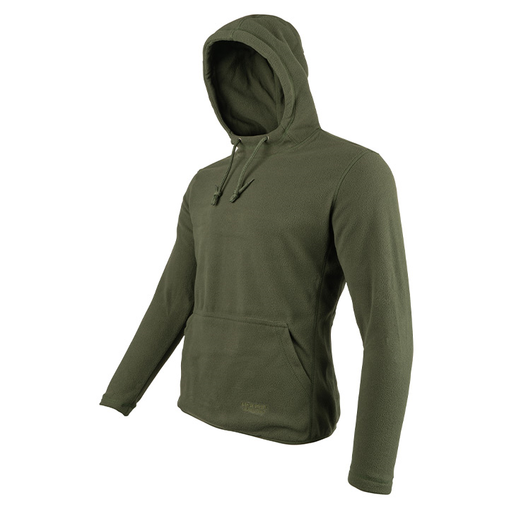 Fieldman Fleece Hoodie Green