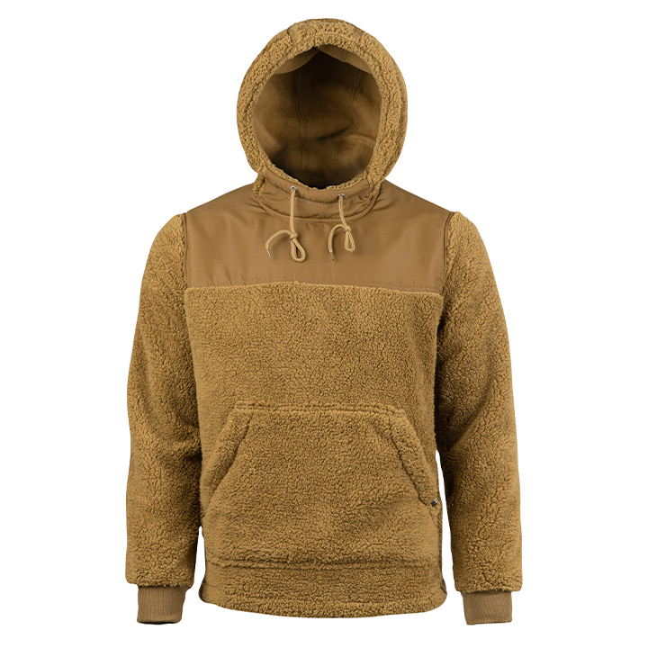 Jack Pyke  Sherpa Fleece Hoodie Gen 2 Camel.