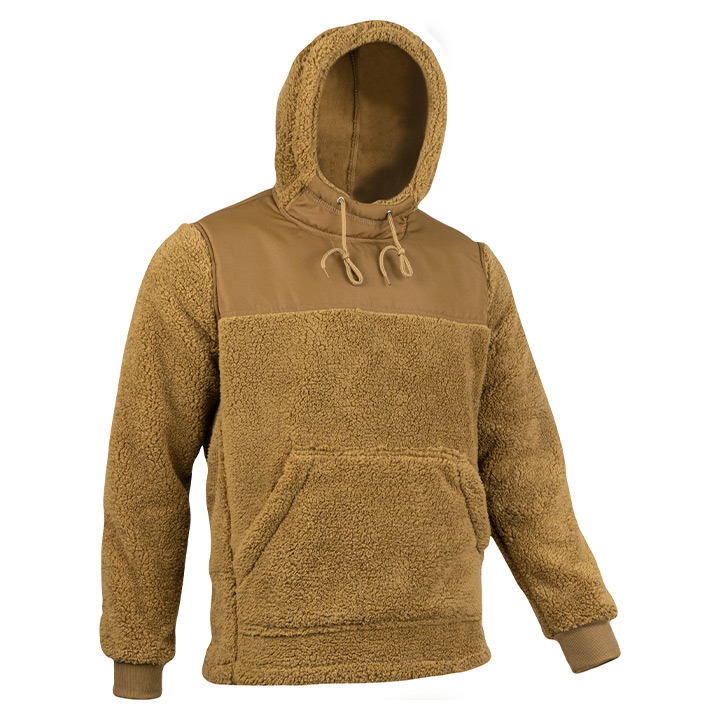 Jack Pyke  Sherpa Fleece Hoodie Gen 2 Camel.