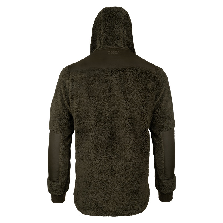 Jack Pyke Sherpa Fleece Hoodie Gen 2 Dark Olive.