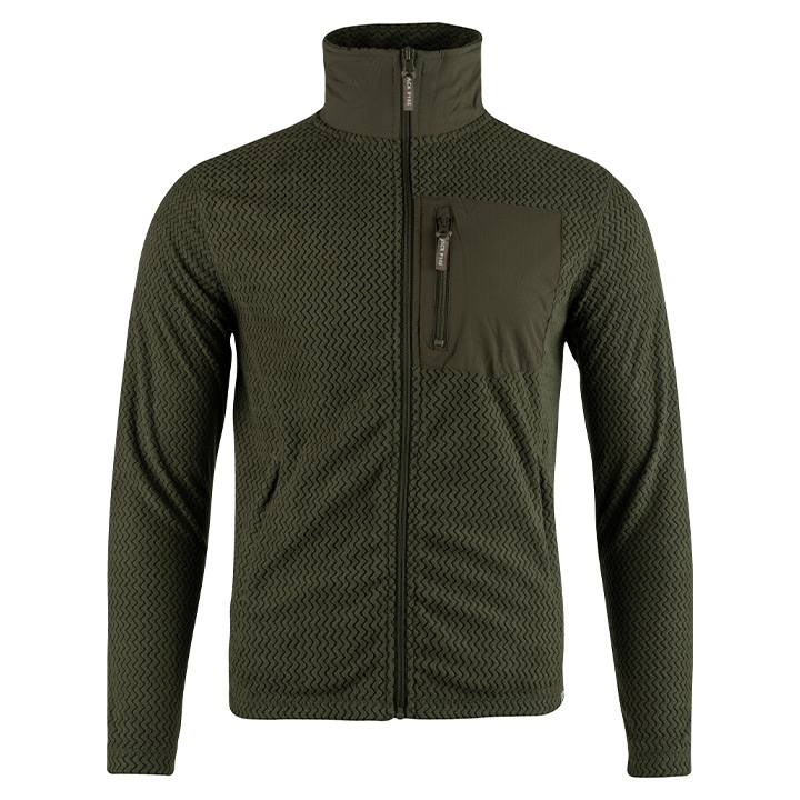 Jack Pyke Lightweight Z Fleece Jacket Green.