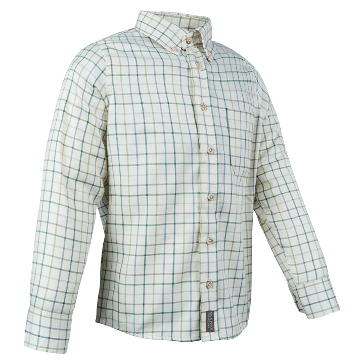 Jack Pyke Junior Countryman Shirt Green.