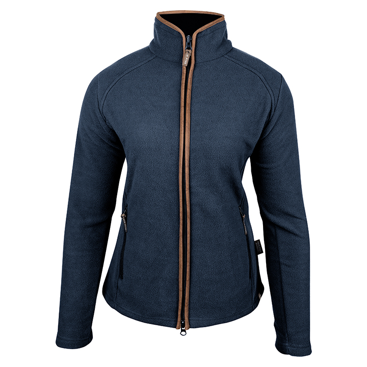 Ladies Fleece Jacket Navy