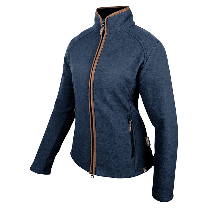 Ladies Fleece Jacket Navy