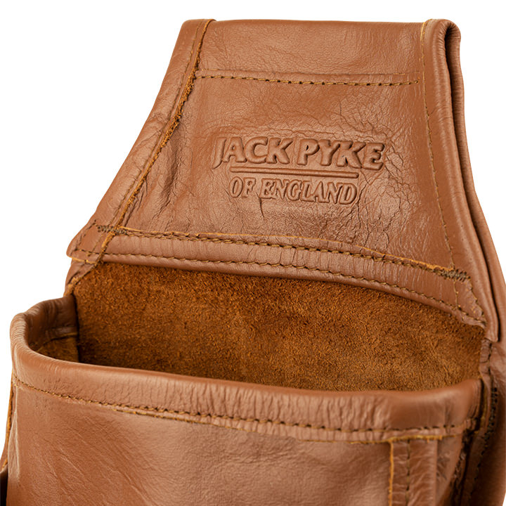 Jack Pyke Leather Cartridge Pouch.