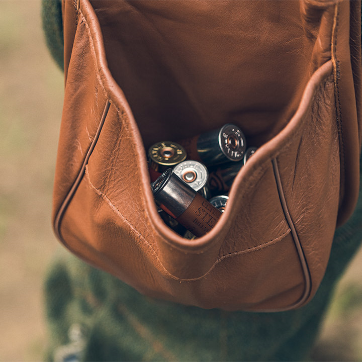 Jack Pyke Leather Cartridge Pouch.