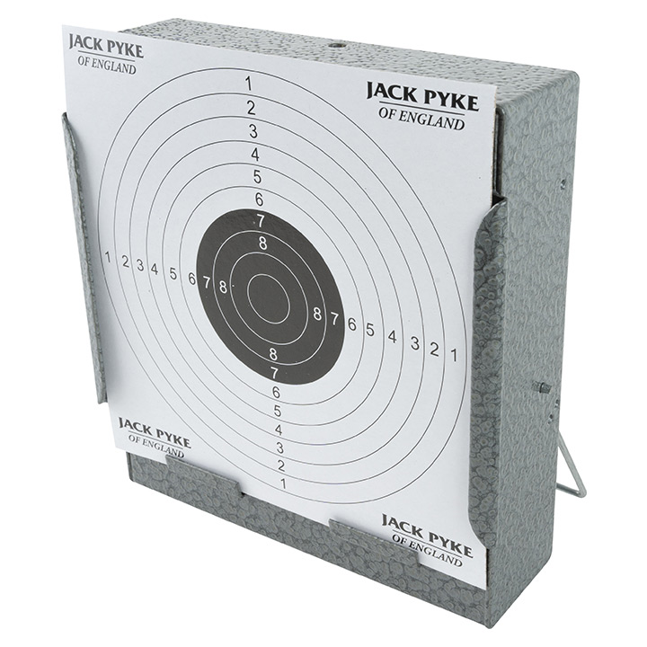 Jack Pyke Steel Paper Target Holder & Pellet Catcher.