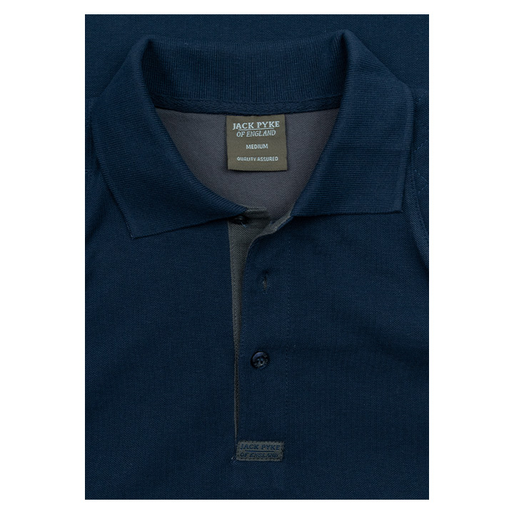 CLEARANCE - Jack Pyke Sporting Polo Shirt Navy.