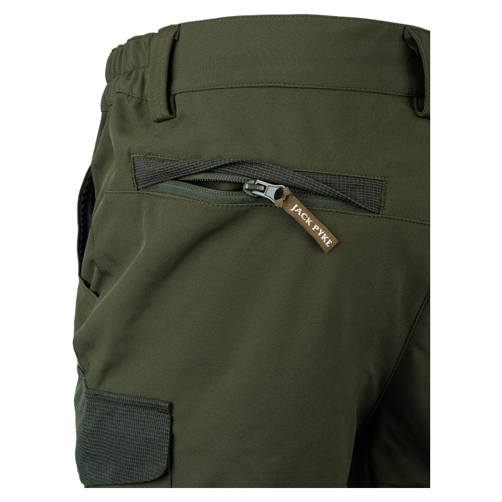 Jack Pyke Softshell Trousers Green.