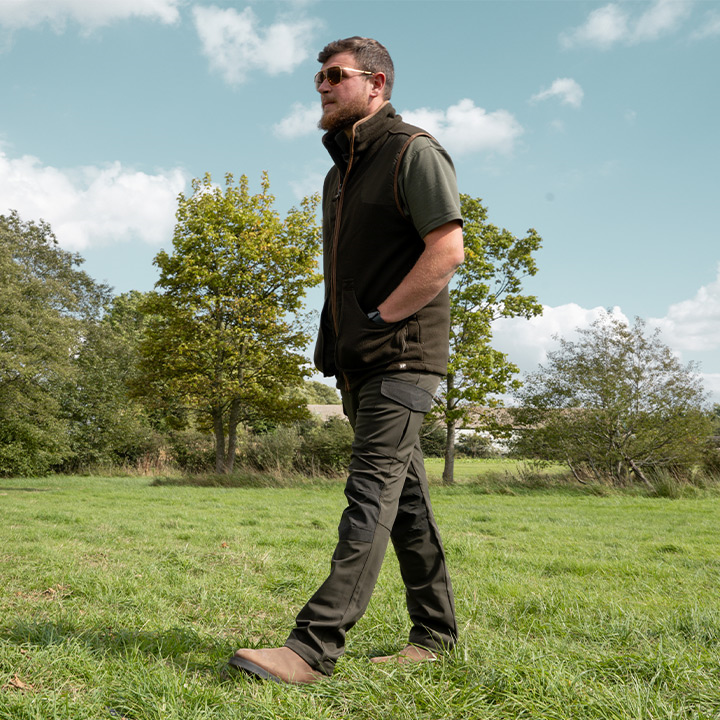 Jack Pyke Softshell Trousers Green.