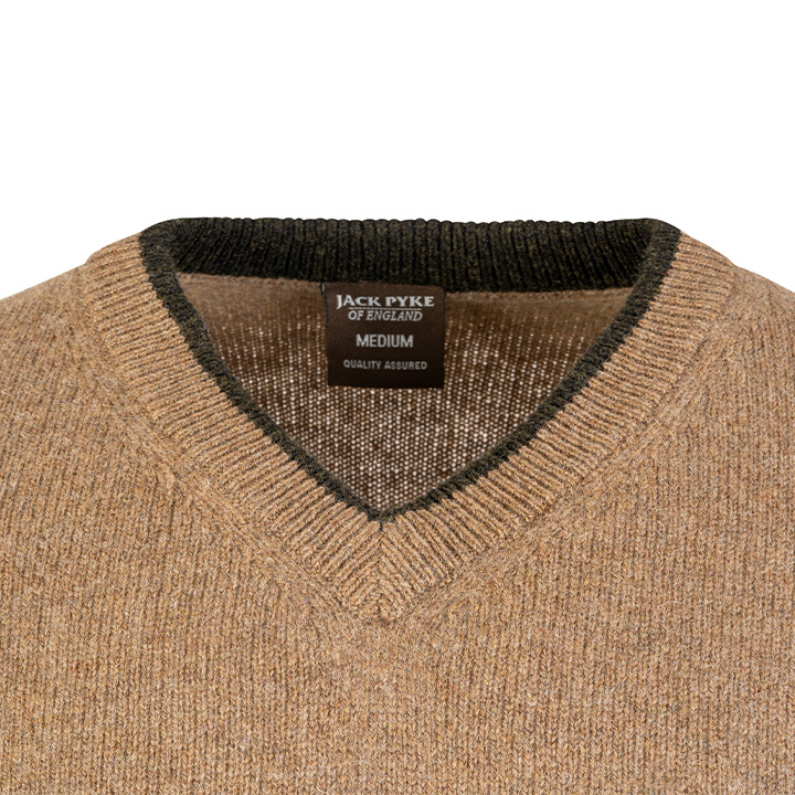 Ashcombe 100% Lambswool V-Neck