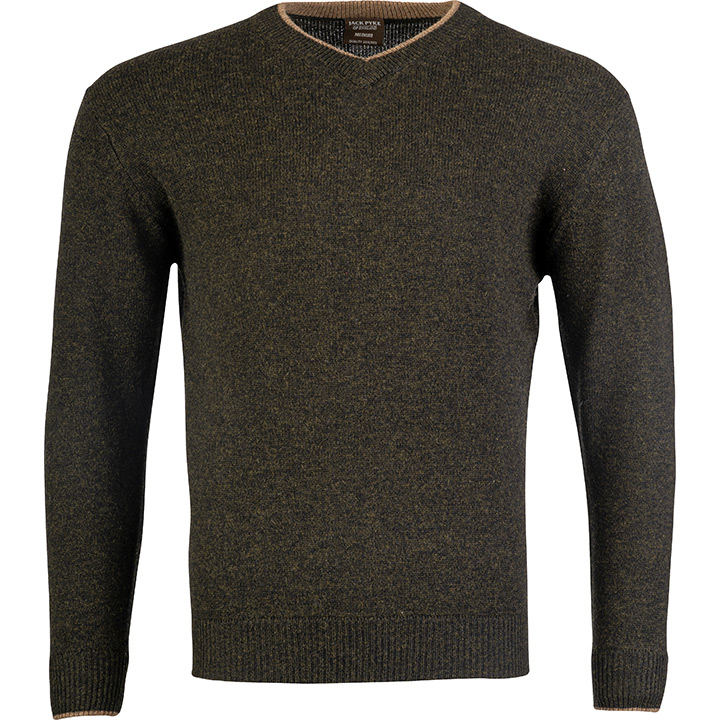 Ashcombe 100% Lambswool V-Neck