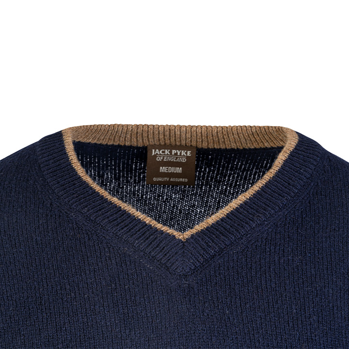 Ashcombe 100% Lambswool V-Neck