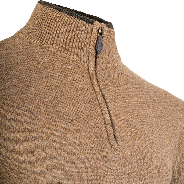 Jack Pyke Ashcombe lambswool zipknit