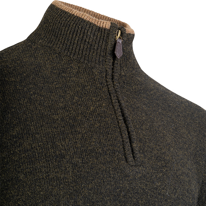 Jack Pyke Ashcombe lambswool zipknit